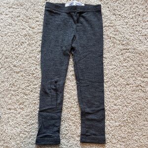 Simply merino - kids thermal leggings (Dark Grey) 2T